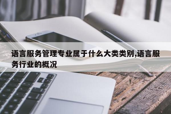 语言服务管理专业属于什么大类类别,语言服务行业的概况